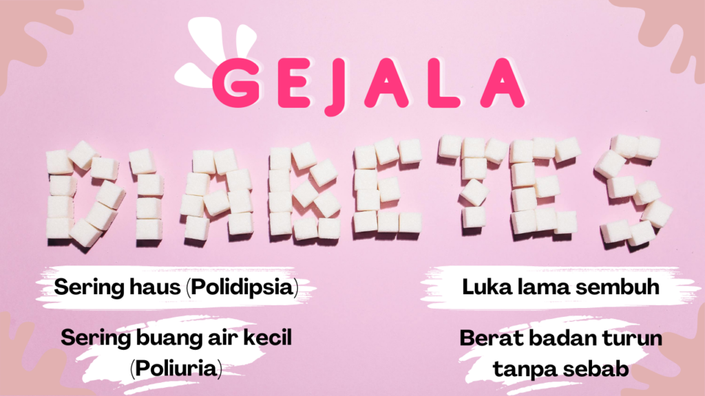 Gejala diabetes yang perlu diwaspadai.